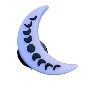 Moon Phases Croc Charm